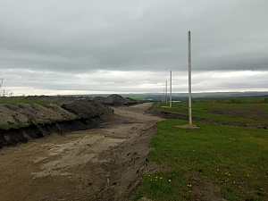 Строительство дорог в КП Высота